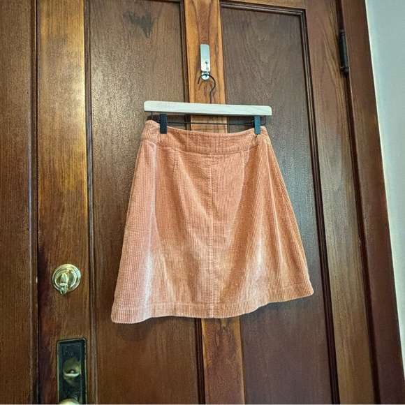 Nice Things by Paloma A Line Button Front Corduroy Skirt - Picture 6 of 6